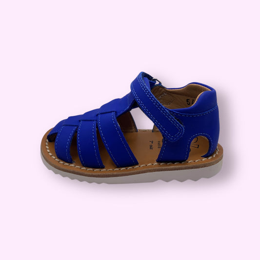 Pom d’Api - sandaal blauw velcro