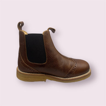 Angulus - chelsea boot camel met detail