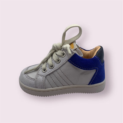 Ocra - sneaker wit/blauw