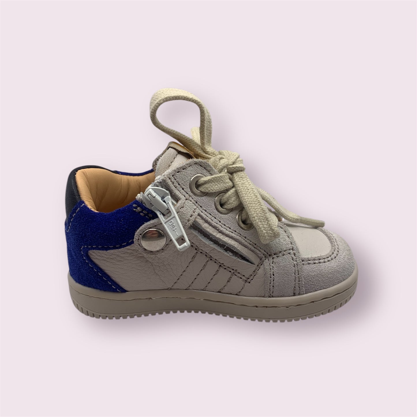 Ocra - sneaker wit/blauw