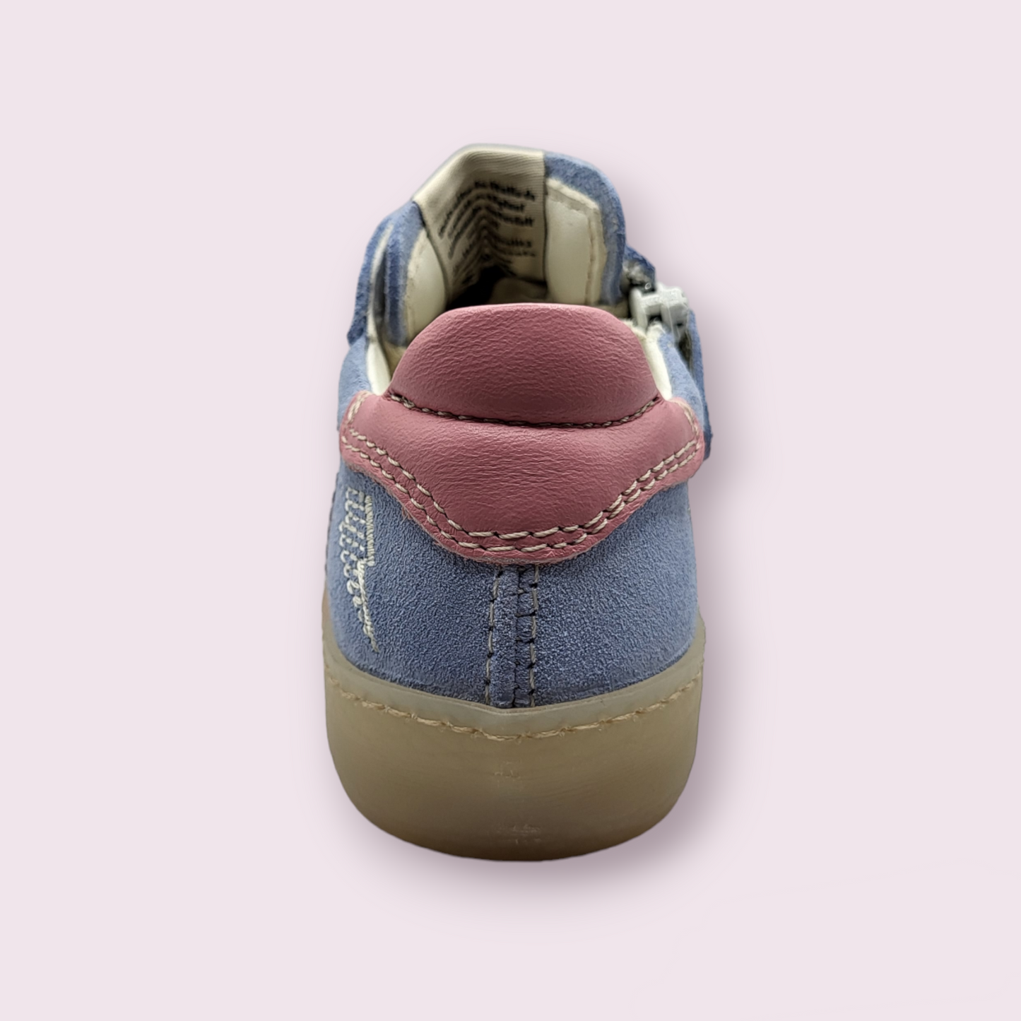 Ocra - sneaker strepen blauw/roos