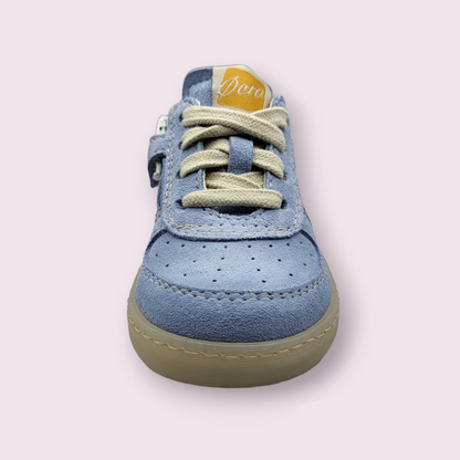 Ocra - sneaker strepen blauw/roos